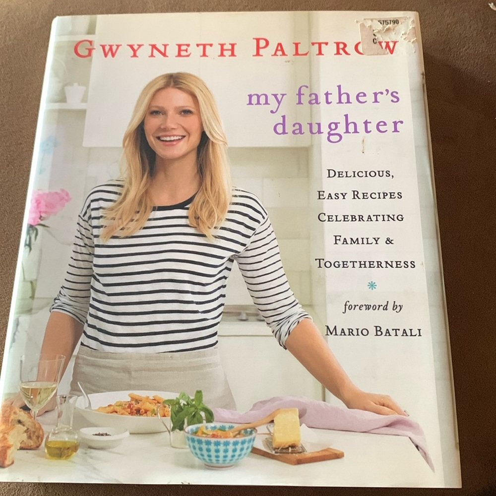 Gwyneth Paltrow cookbook.